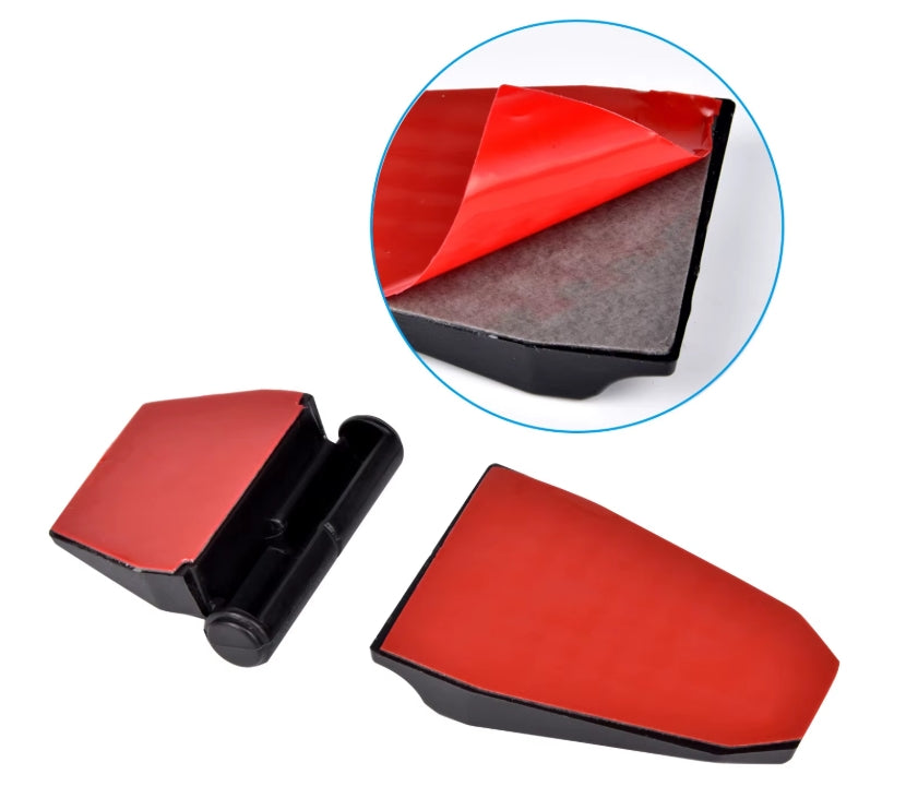 ABS Hood Hinge Cover Trim for Suzuki Jimny JB64 JB74 (2018–2022) – Exterior Styling Upgrade (2PCS)