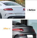 Rear Trunk Spoiler Wing for Mercedes-Benz C-Class W205 C205 (2015–2021) – AMG Style Lip Splitter