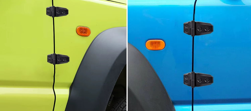 ABS Hood Hinge Cover Trim for Suzuki Jimny JB64 JB74 (2018–2022) – Exterior Styling Upgrade (2PCS)