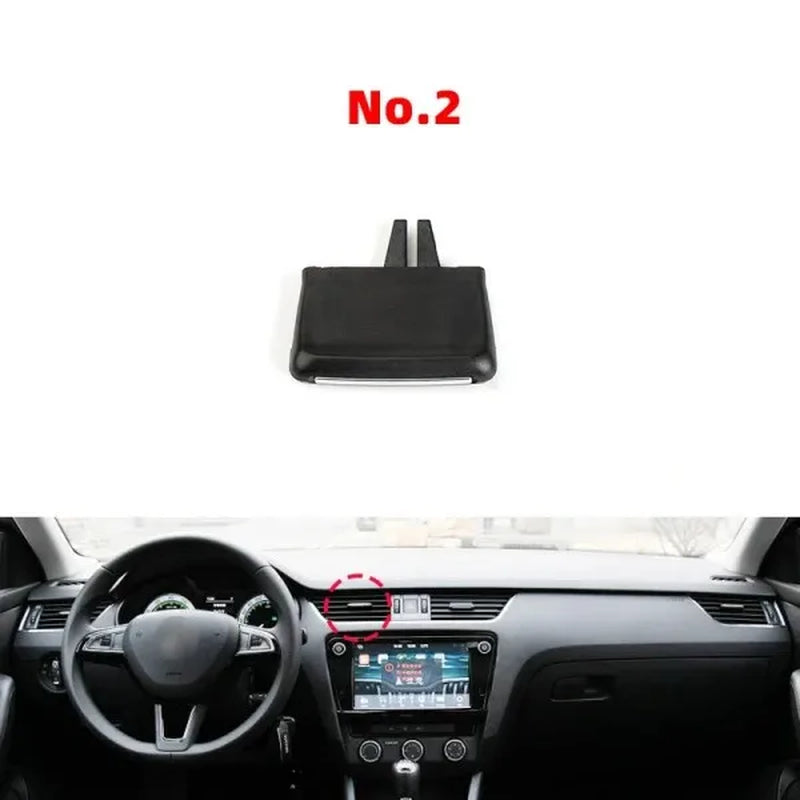 Air Vent Clip Repair Kit for Skoda Octavia A7 MK3 2014-2020 AC Outlet Tab Replacement Dashboard Vent Fix Clip OEM 5E0820951