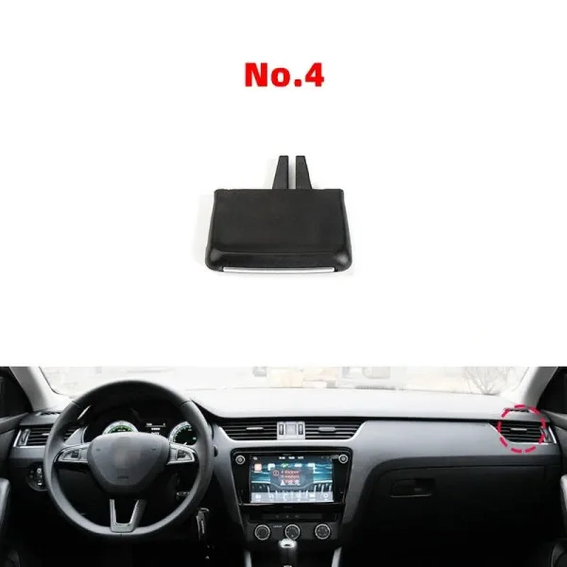 Air Vent Clip Repair Kit for Skoda Octavia A7 MK3 2014-2020 AC Outlet Tab Replacement Dashboard Vent Fix Clip OEM 5E0820951