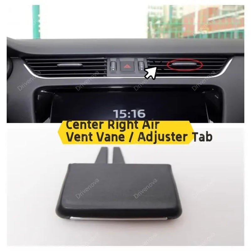 Air Vent Clip Repair Kit for Skoda Octavia A7 MK3 2014-2020 AC Outlet Tab Replacement Dashboard Vent Fix Clip OEM 5E0820951