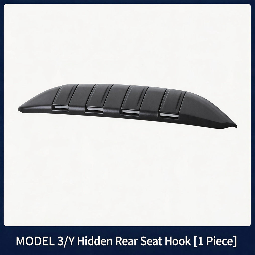 Hidden Seat Back Hook for Tesla Model 3 2017-2025 & Model Y Seat Hanger Foldable Storage Hook Car Interior Accessories