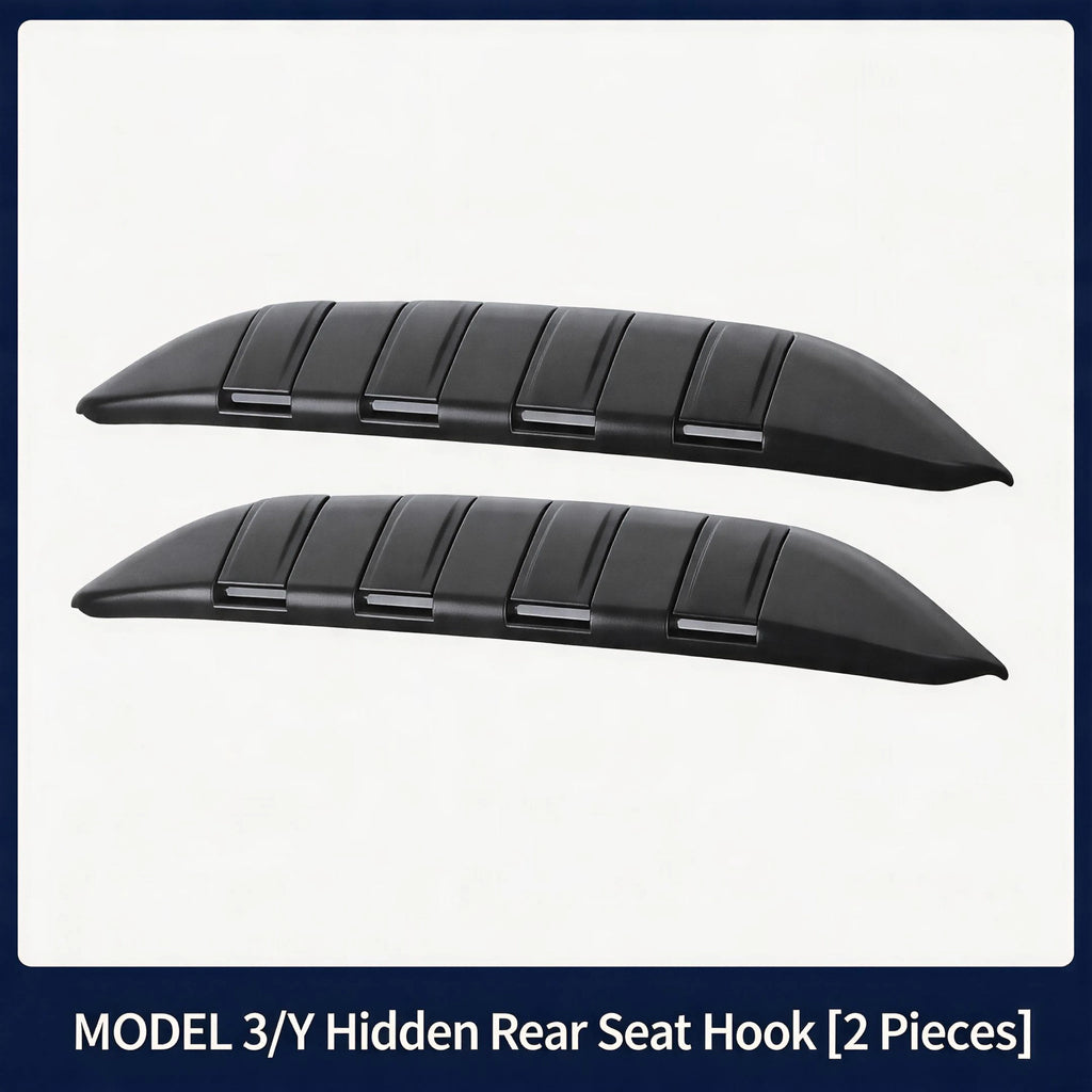 Hidden Seat Back Hook for Tesla Model 3 2017-2025 & Model Y Seat Hanger Foldable Storage Hook Car Interior Accessories
