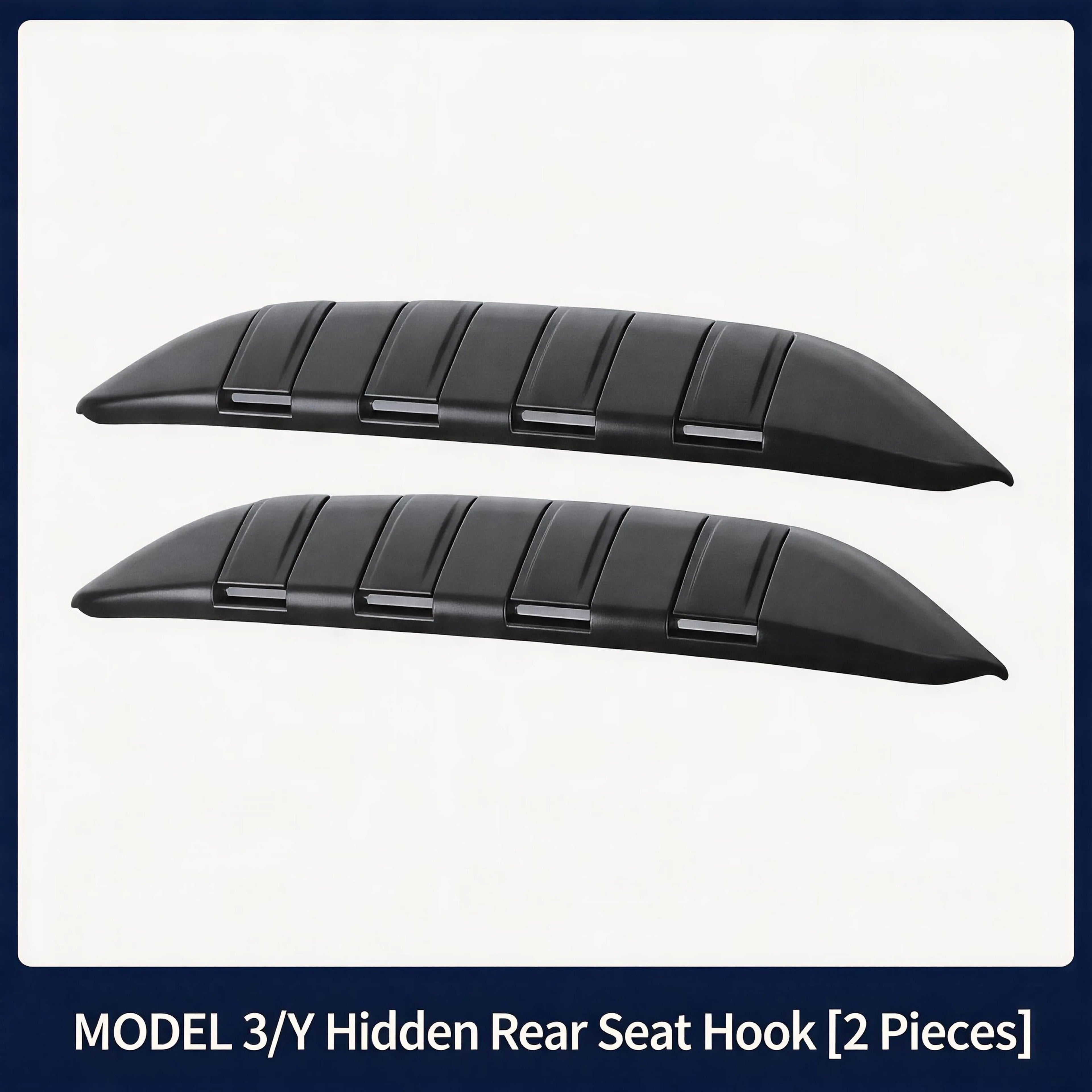 Hidden Seat Back Hook for Tesla Model 3 2017-2025 & Model Y Seat Hanger Foldable Storage Hook Car Interior Accessories
