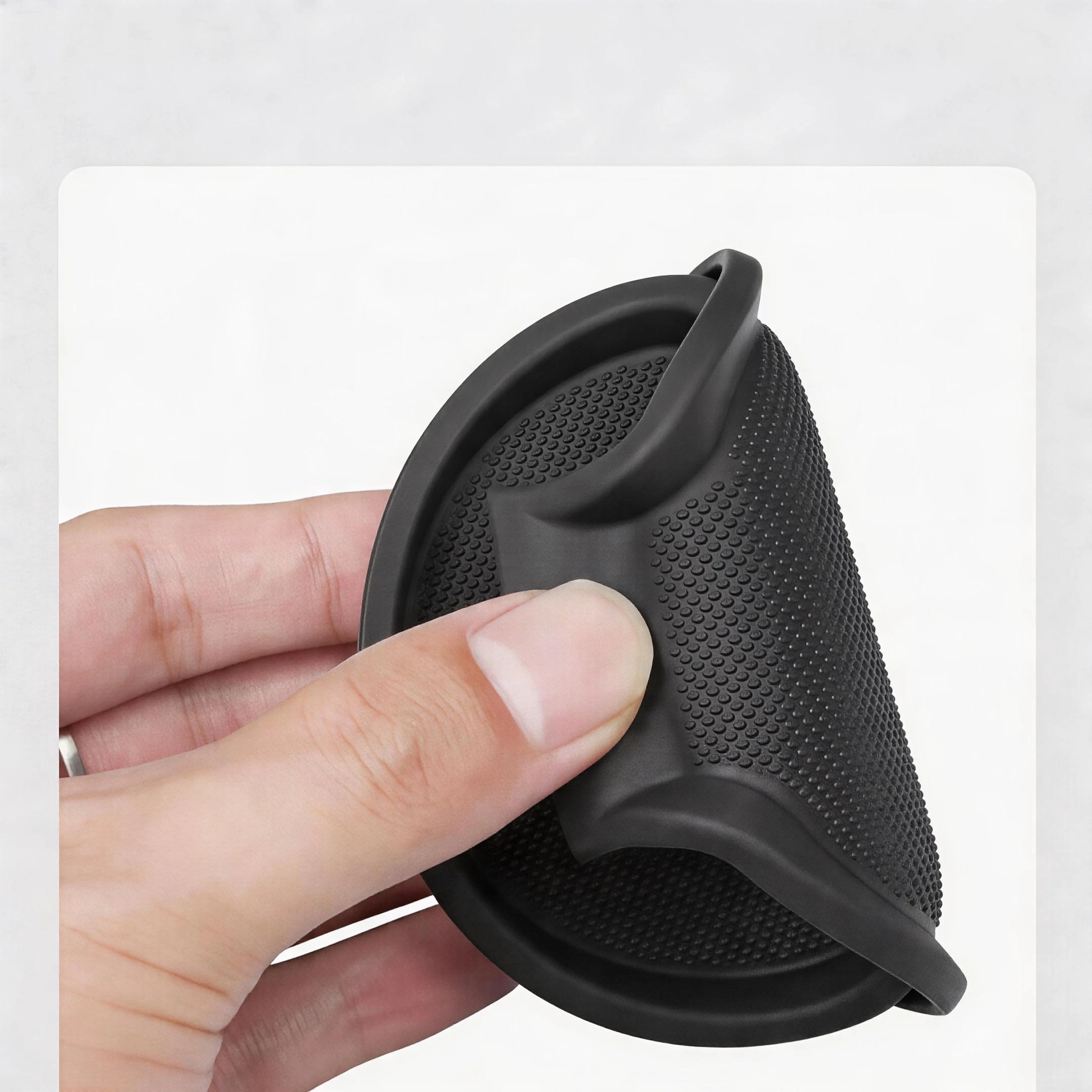 Silicone Cup Holder Pad for Tesla Model Y Juniper 2025 & Model 3 Highland 2024 anti Slip Coaster Insert Car Interior Accessories