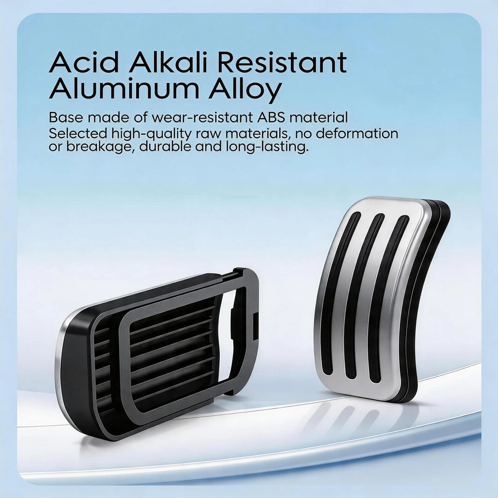 Tesla Model Y Model 3 Highland Pedal Covers Aluminum Brake Accelerator anti Slip Foot Rest Pad Easy Install Car Accessories 2023