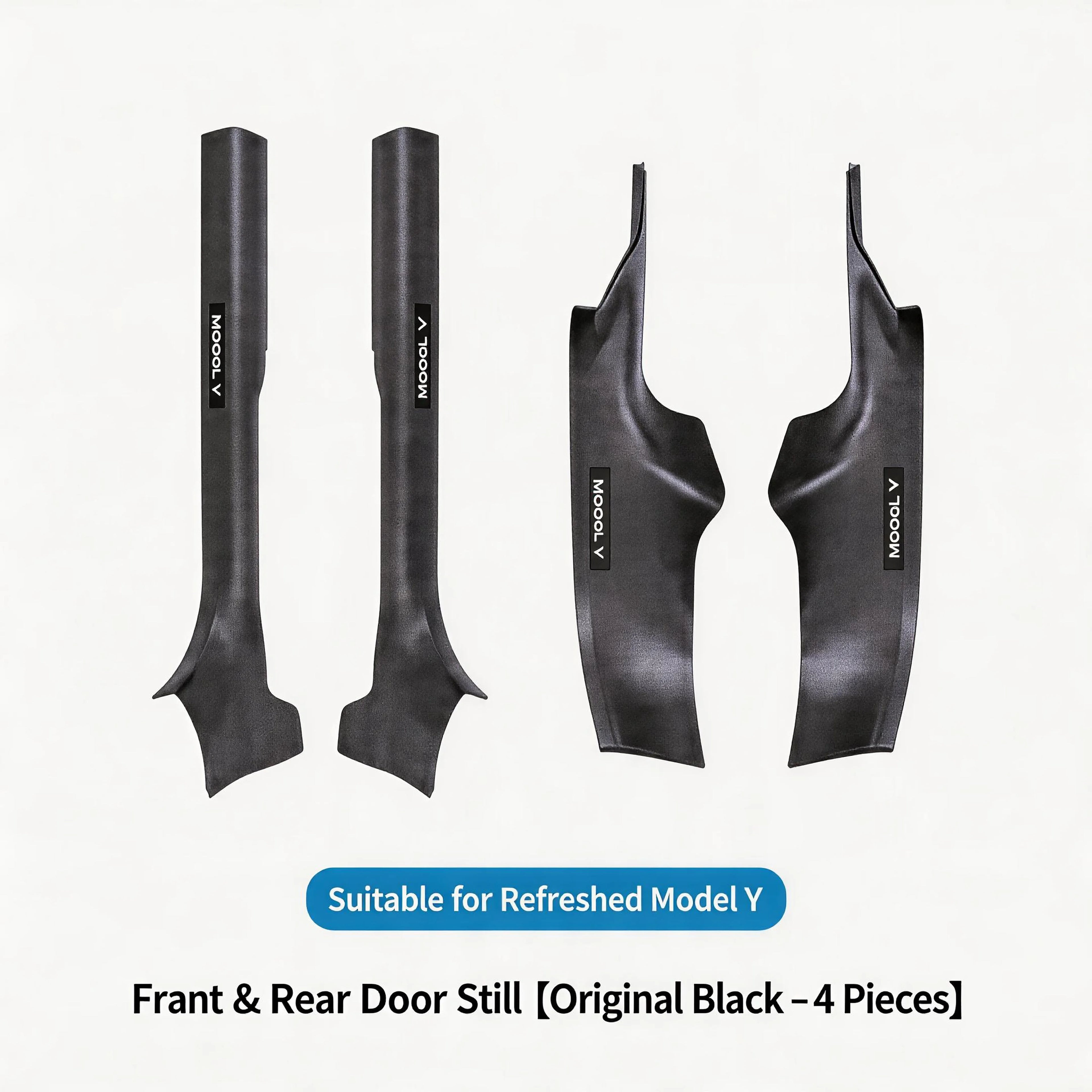 2/4/8PCS Door Sill Protector for Tesla Model Y Juniper 2025 Threshold Guard anti Scratch Kick Plate Cover Interior Accessories