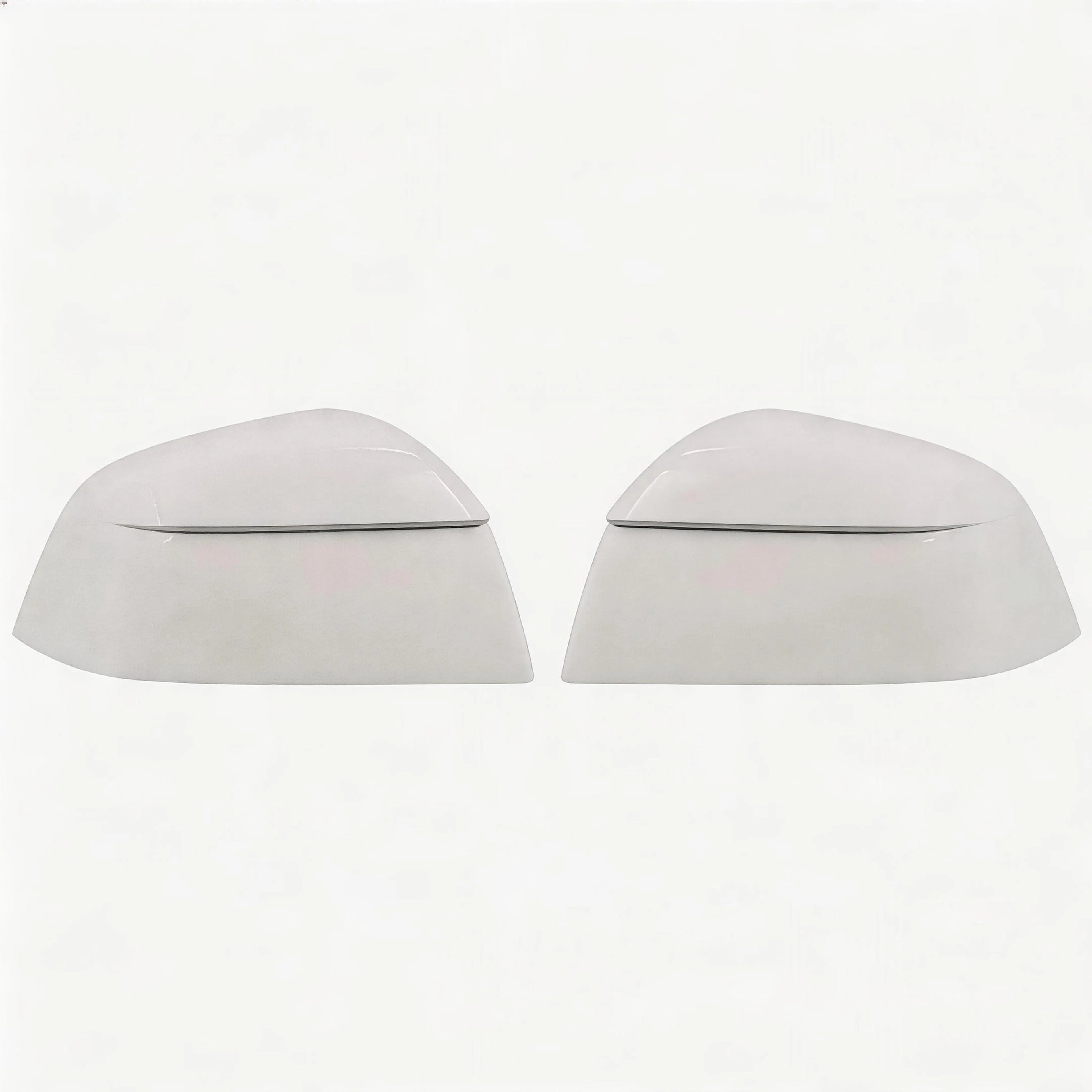 Rear View Mirror Cover Replacement for Tesla Model Y 2019-2026 Juniper Side Mirror Cap Housing Shell Matte Black Exterior Access