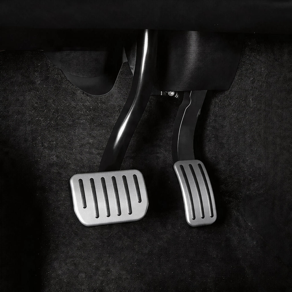 Tesla Model Y Model 3 Highland Pedal Covers Aluminum Brake Accelerator anti Slip Foot Rest Pad Easy Install Car Accessories 2023