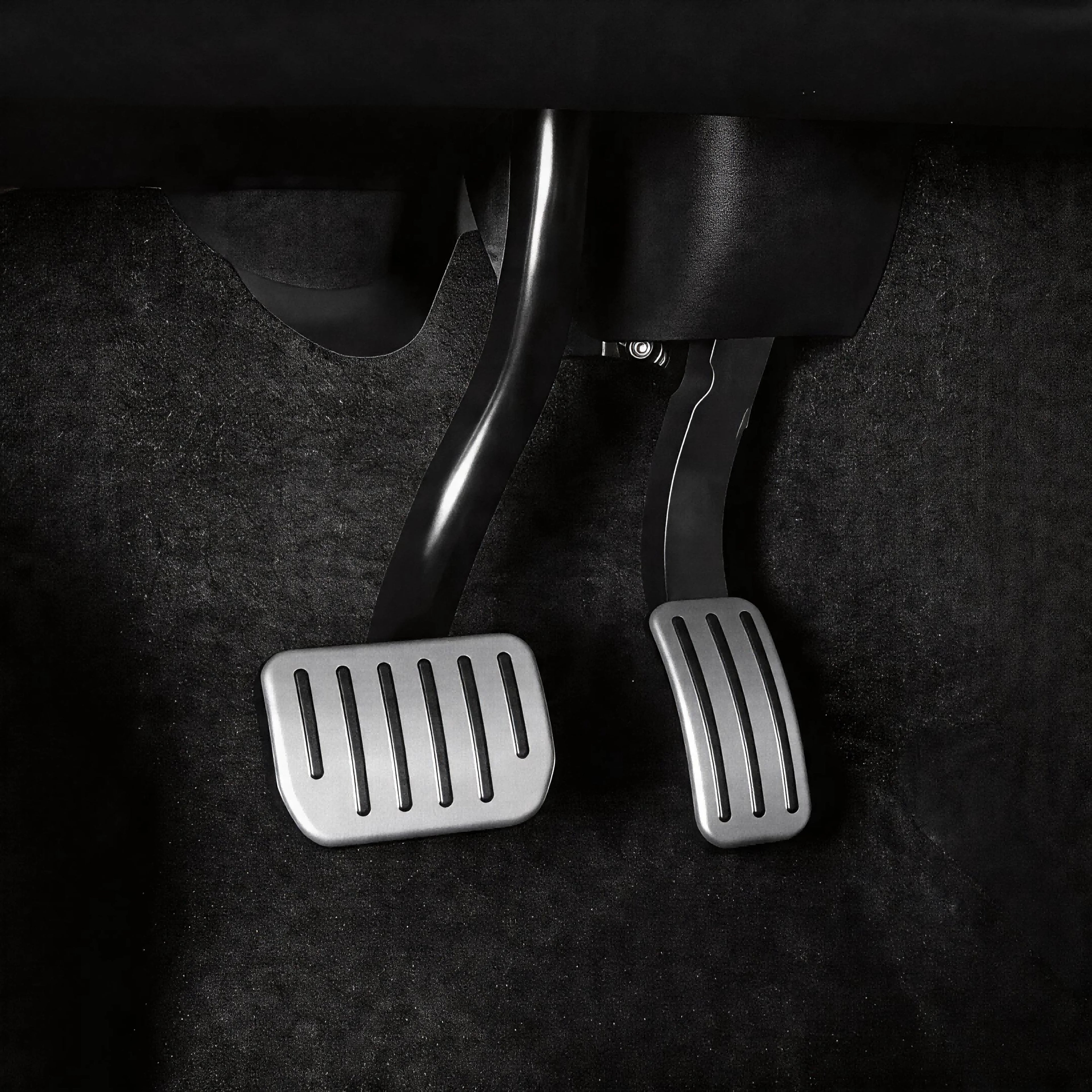 Tesla Model Y Model 3 Highland Pedal Covers Aluminum Brake Accelerator anti Slip Foot Rest Pad Easy Install Car Accessories 2023